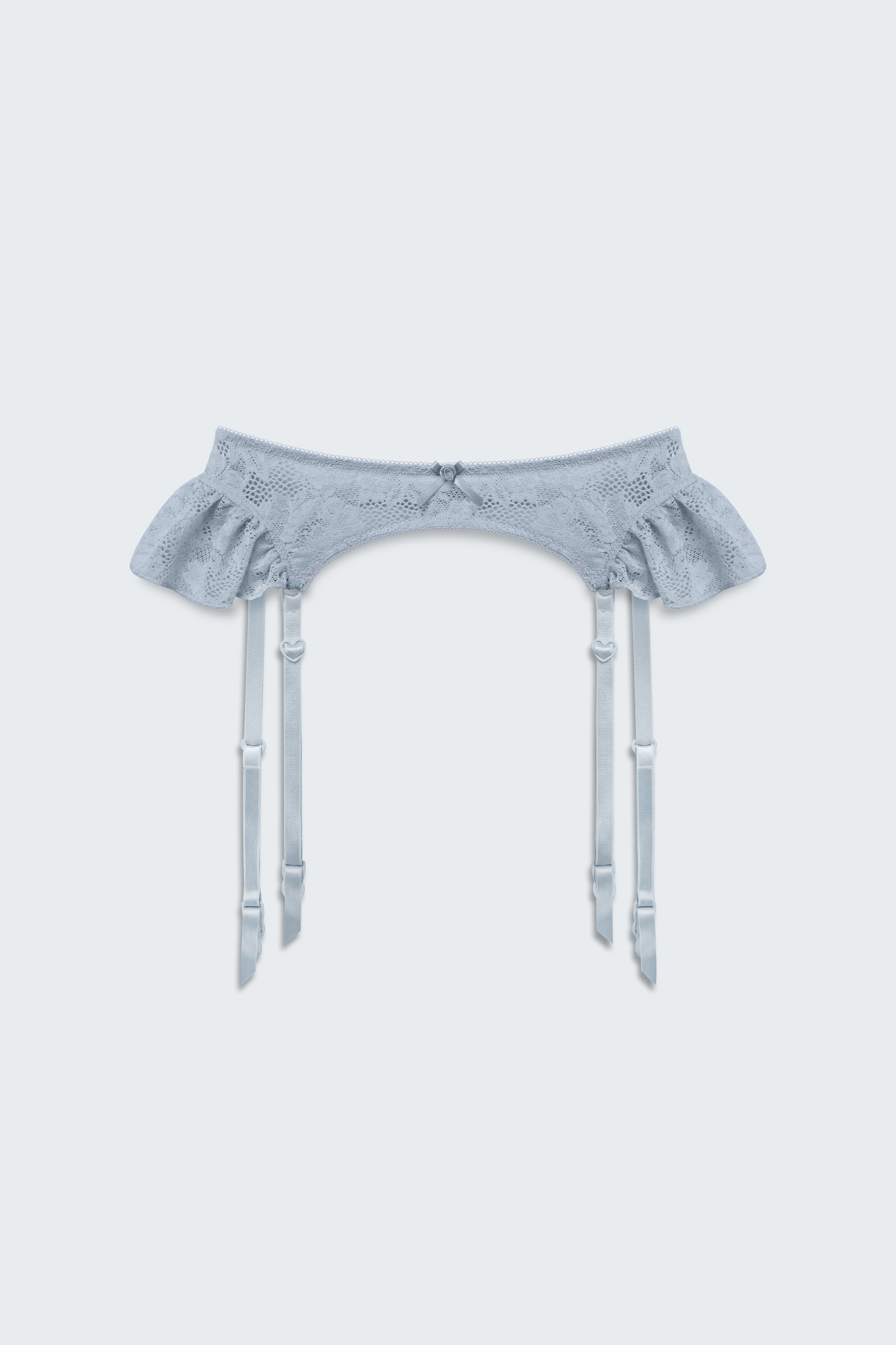 Spur of The Moment Frill Garter Belt - Image 4