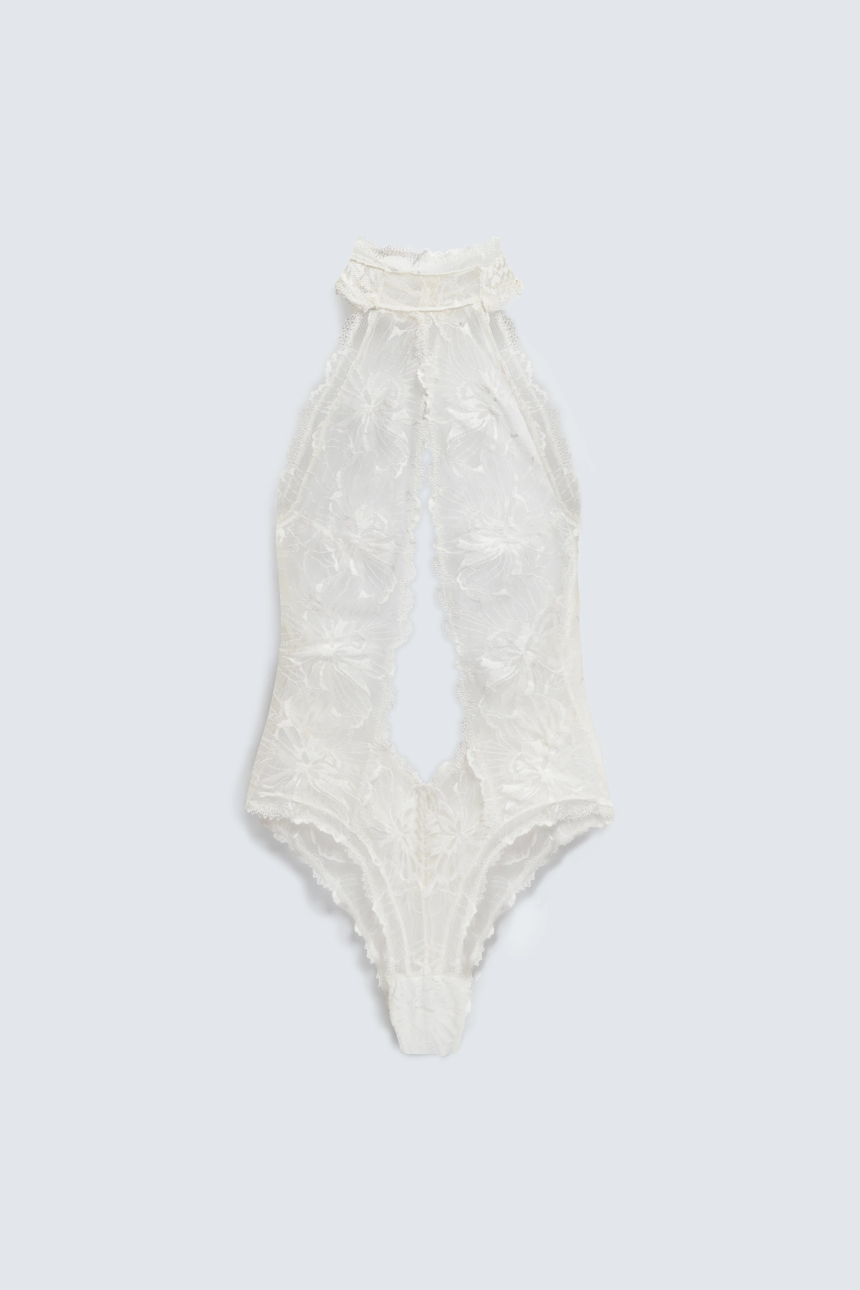 The Fantasy Lace Halter Bodysuit - Image 6